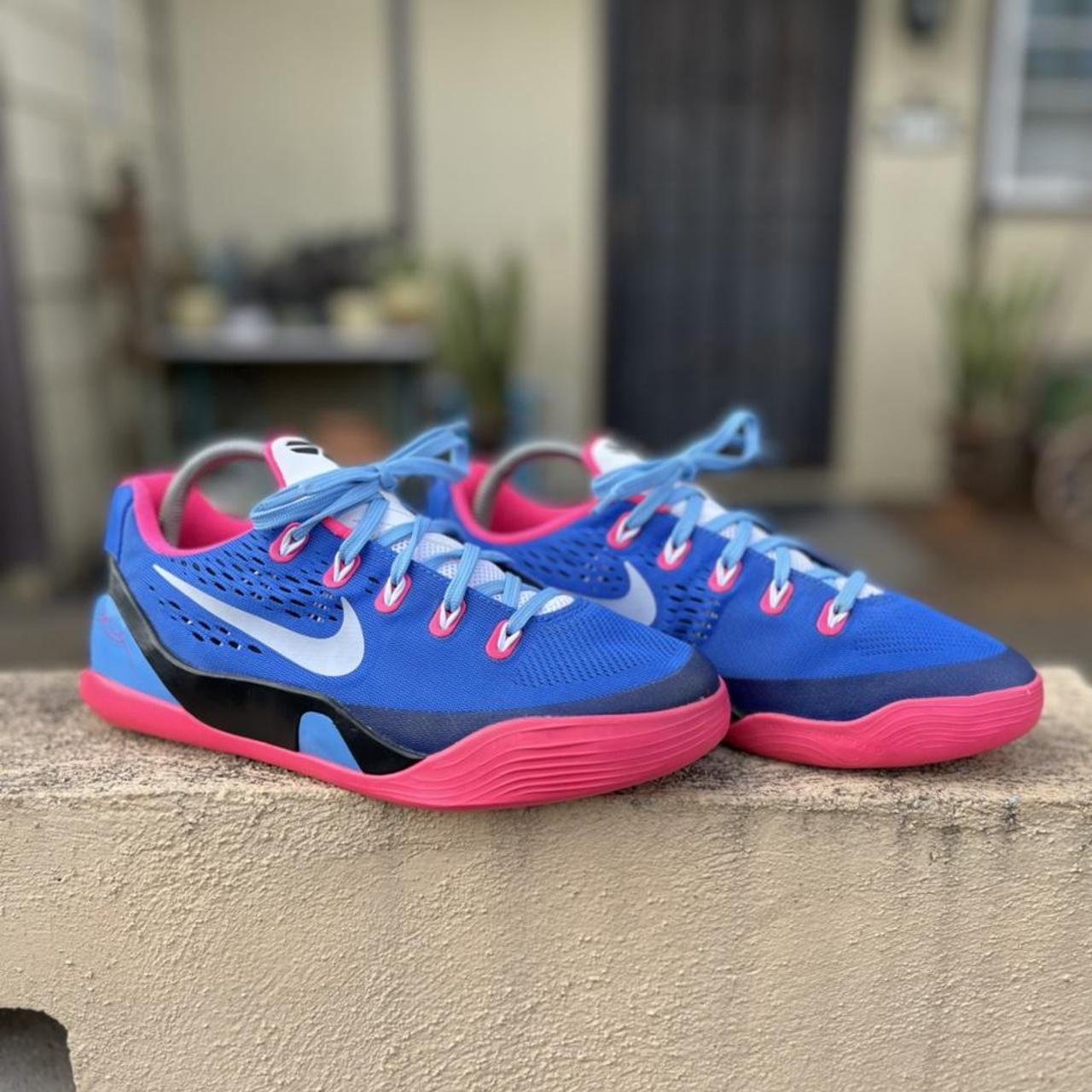 kobe 9 blue and pink