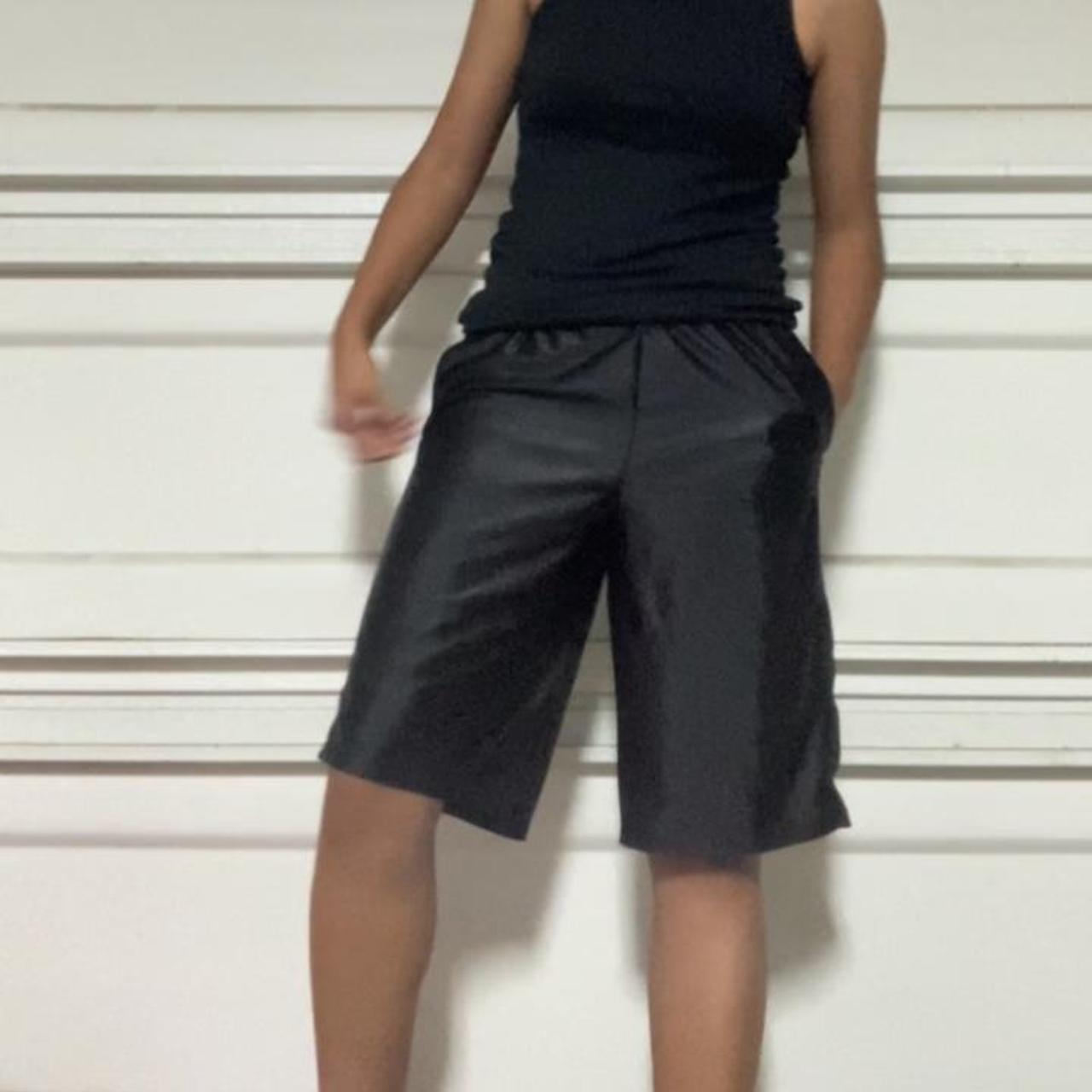 PLAIN BLACK BASKETBALL SHORTS FOR THE SUMMER. men’s... Depop