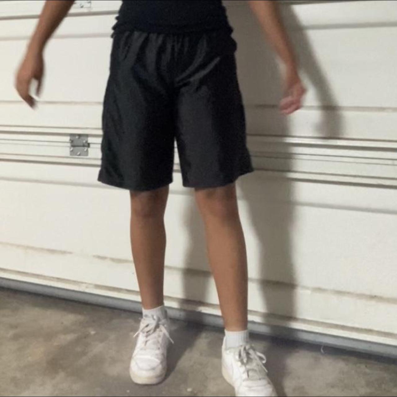 PLAIN BLACK BASKETBALL SHORTS FOR THE SUMMER. men’s... Depop