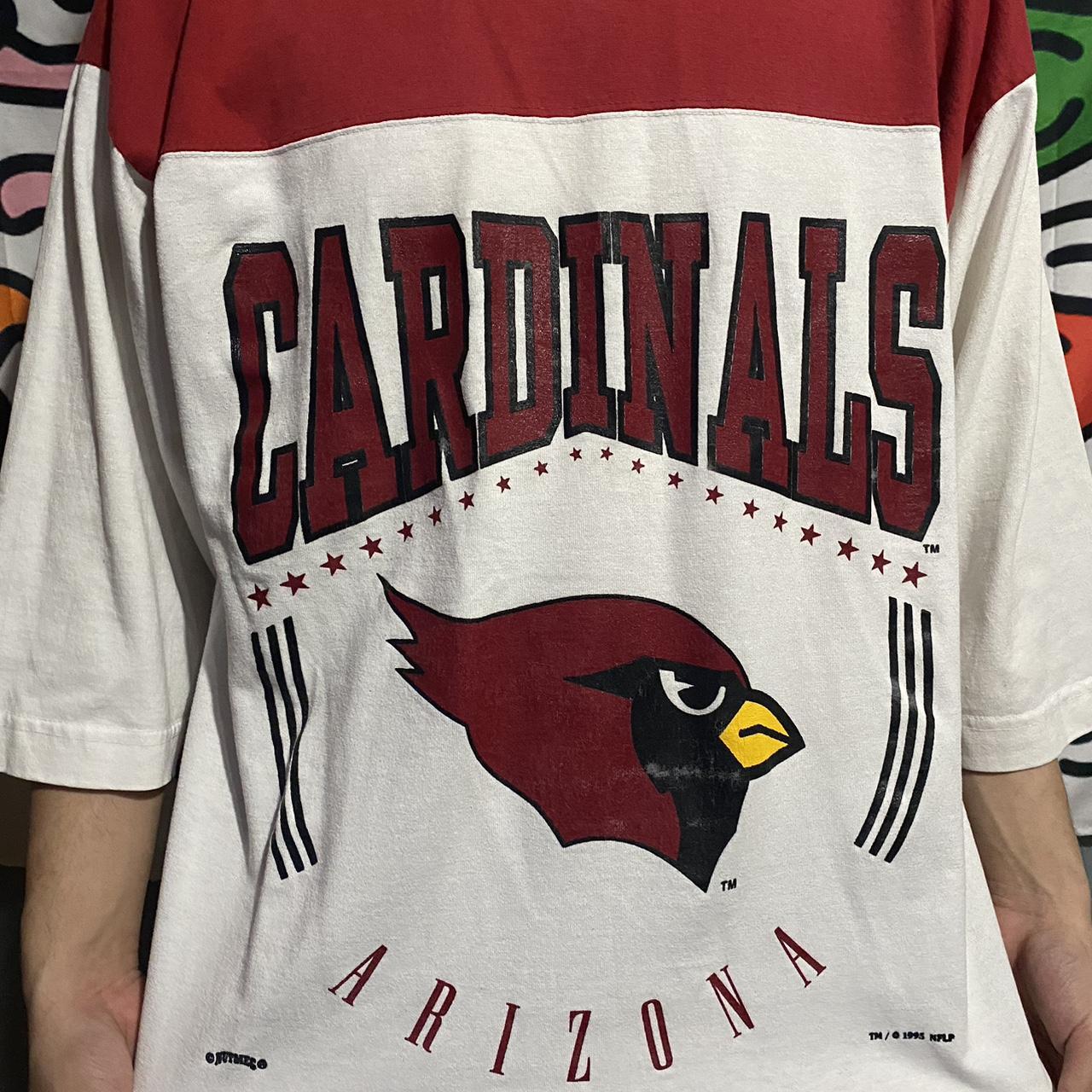 Vintage Arizona Cardinals Tank Top 1995 Single - Depop