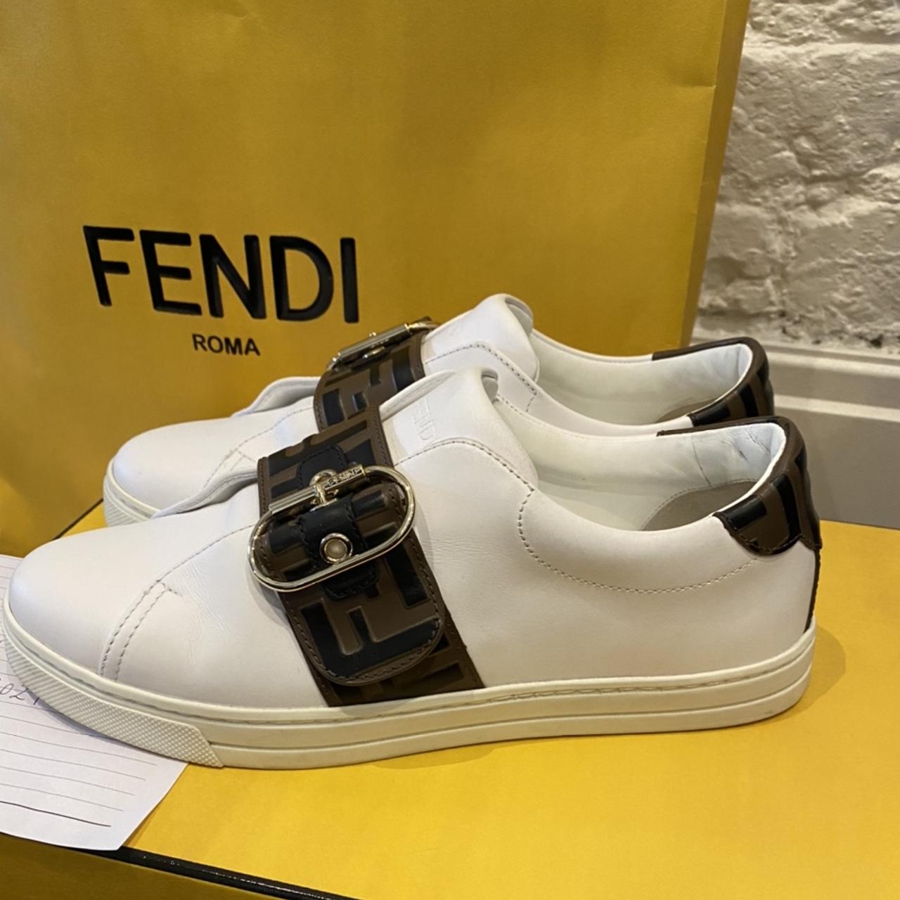 fendi strap trainers
