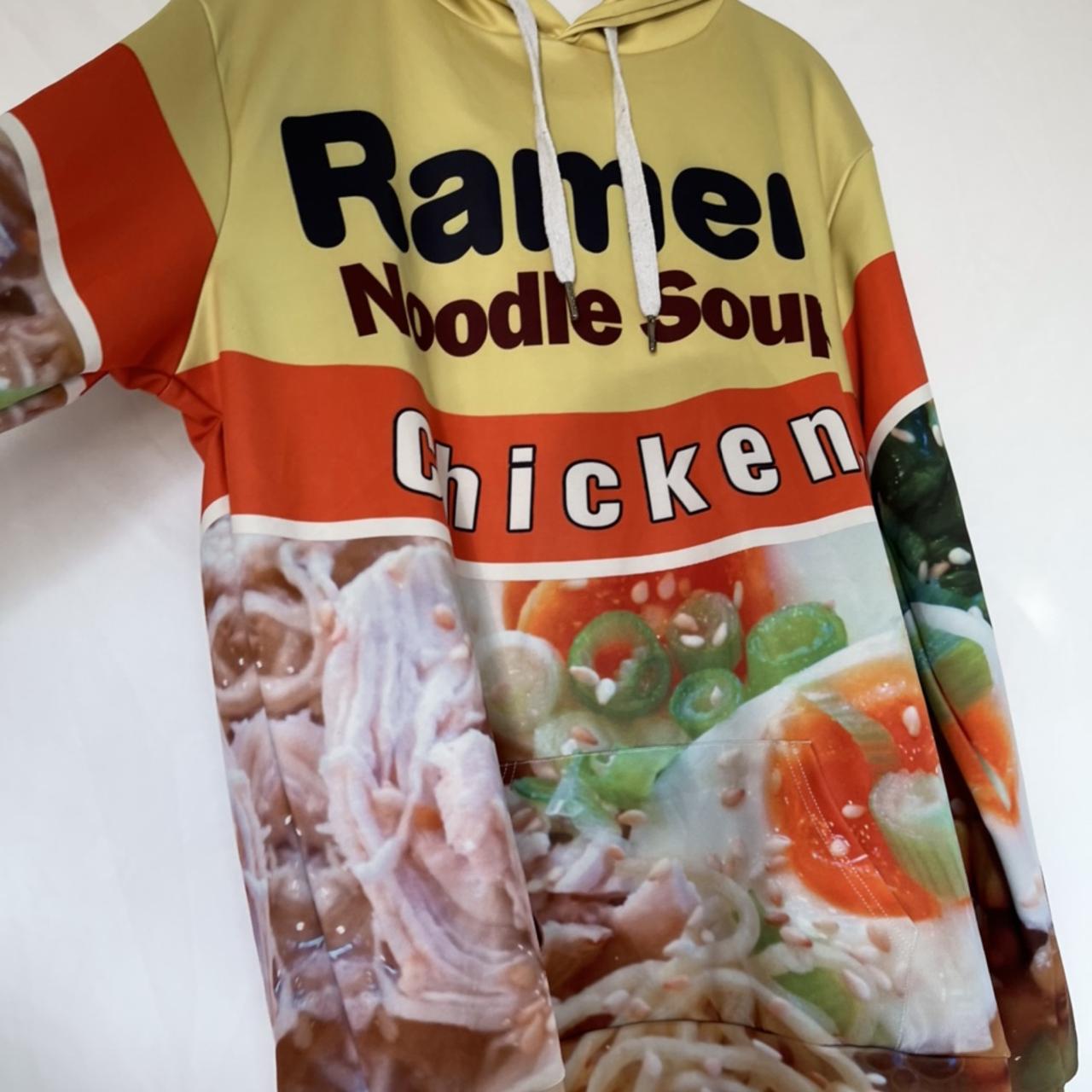 Chucky Doll Keasmto 3D Ramen Chicken Noodle Soup Hoodies