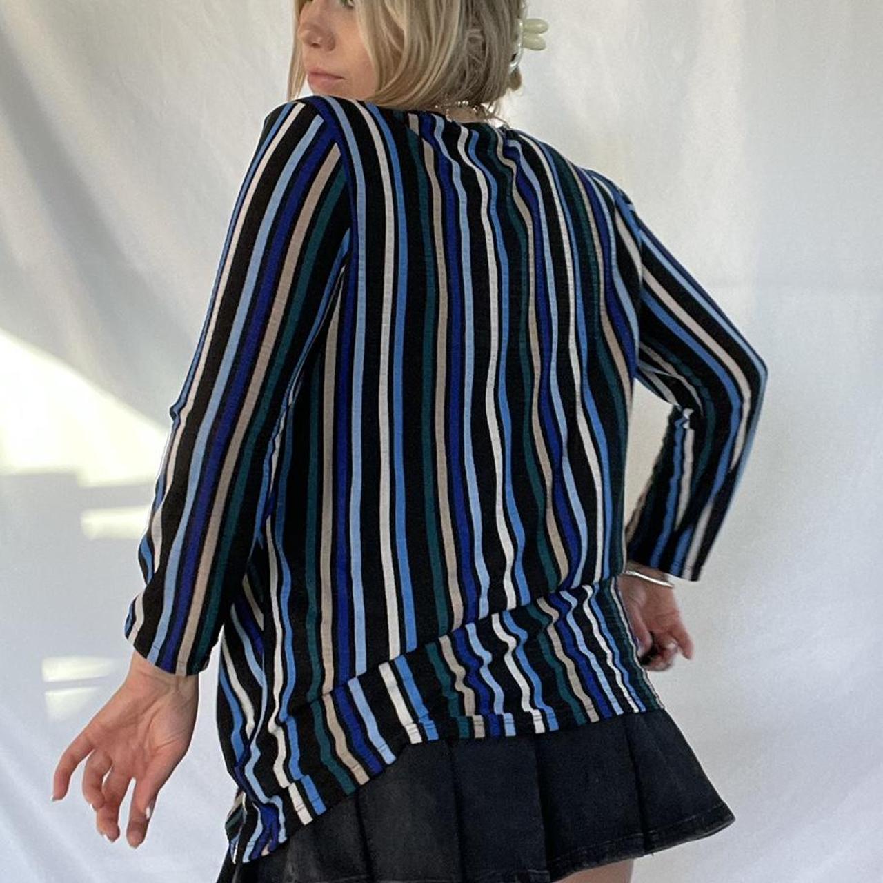 Product Image 3 - #danabuchman blue striped blouse

#large 


Dana