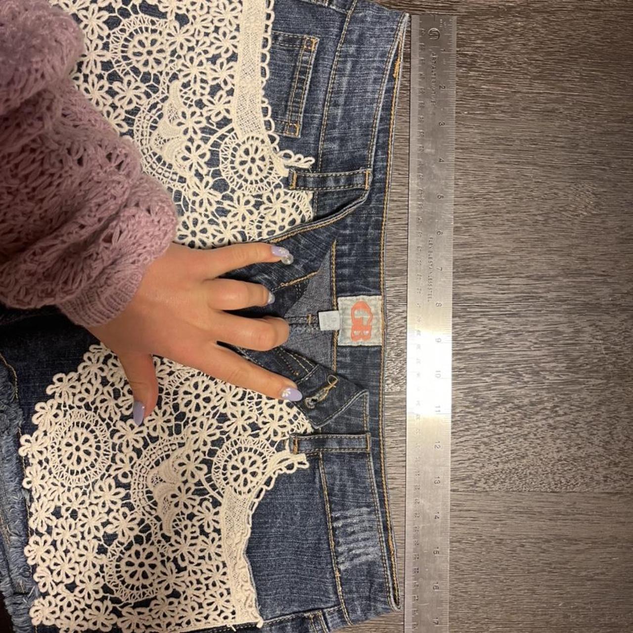 Product Image 4 - #GB Lace Embellished Embroidered Jean