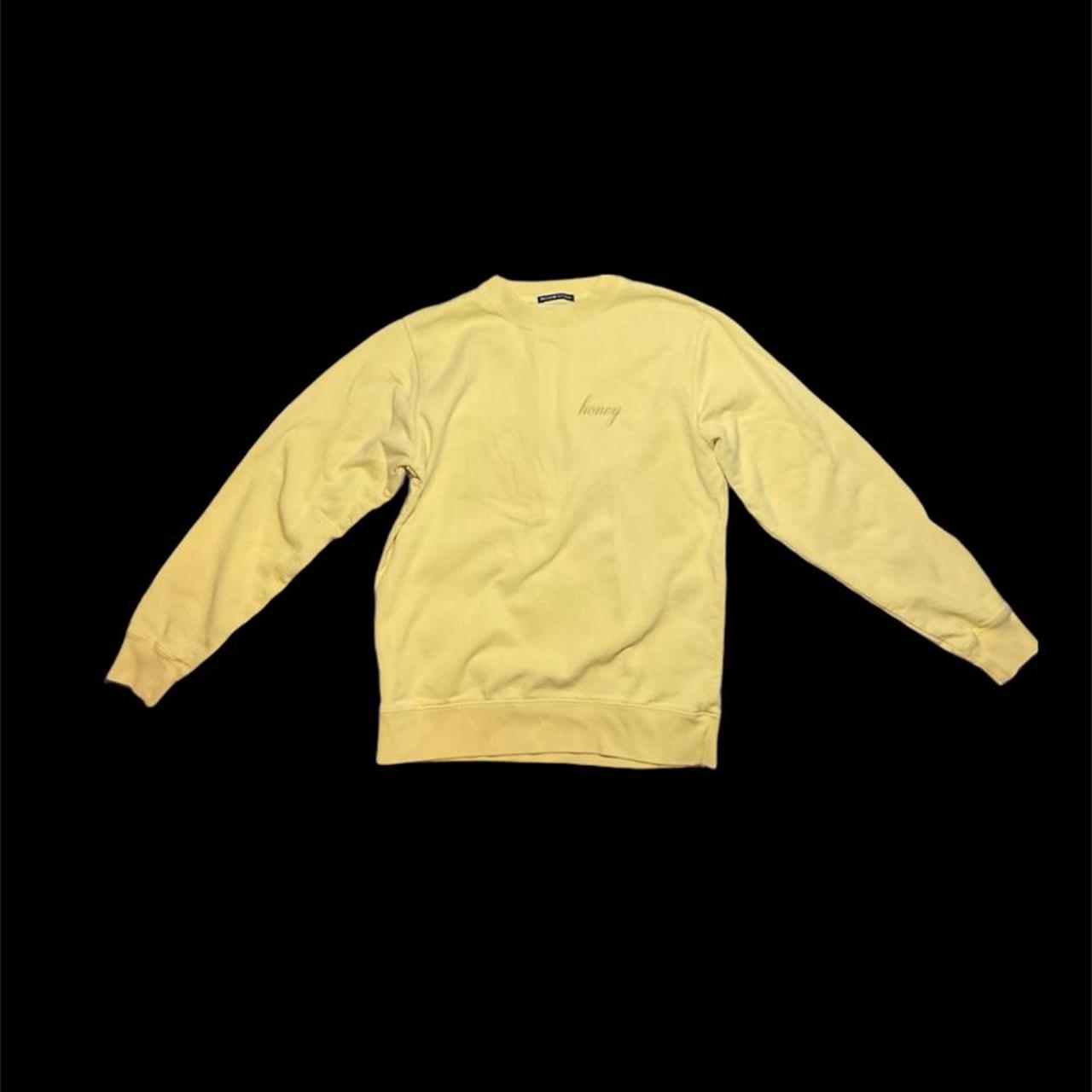 Brandy Melville yellow “honey”sweater 🍯 size S... Depop