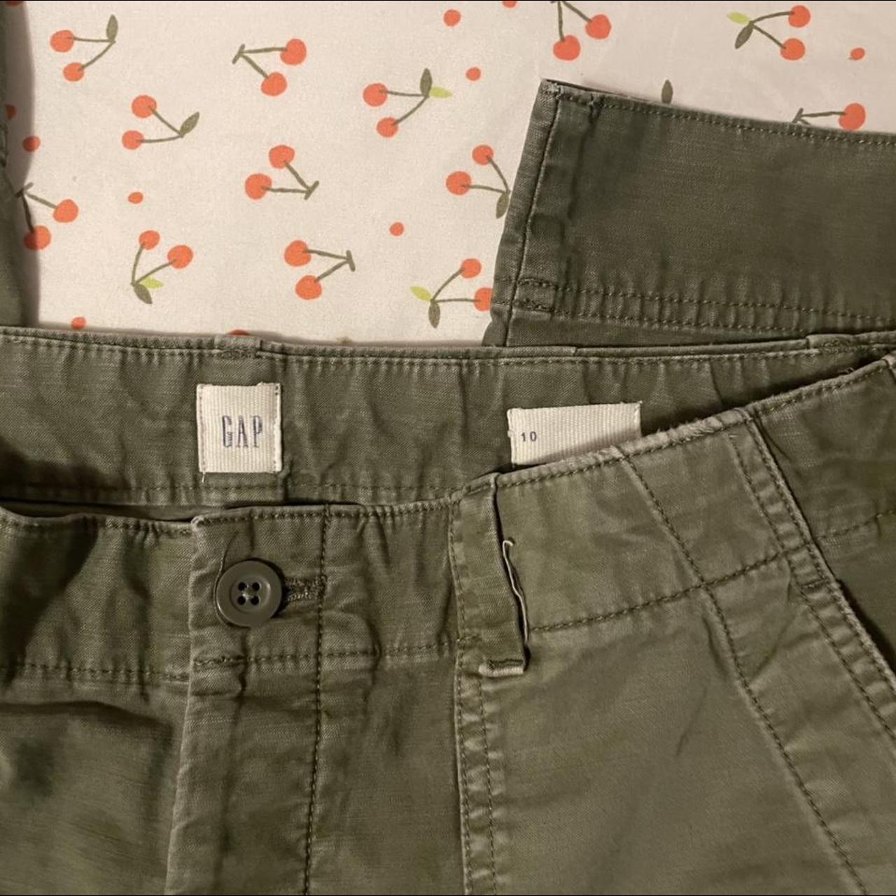 Gap Patchwork Cargo Pants Size 10 Depop