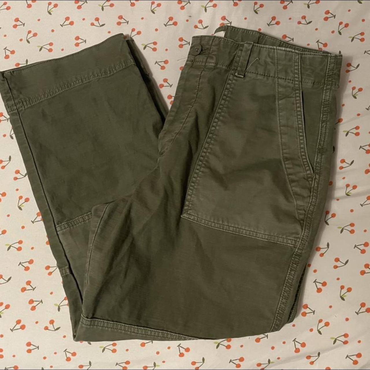 Gap Patchwork Cargo Pants Size 10 Depop