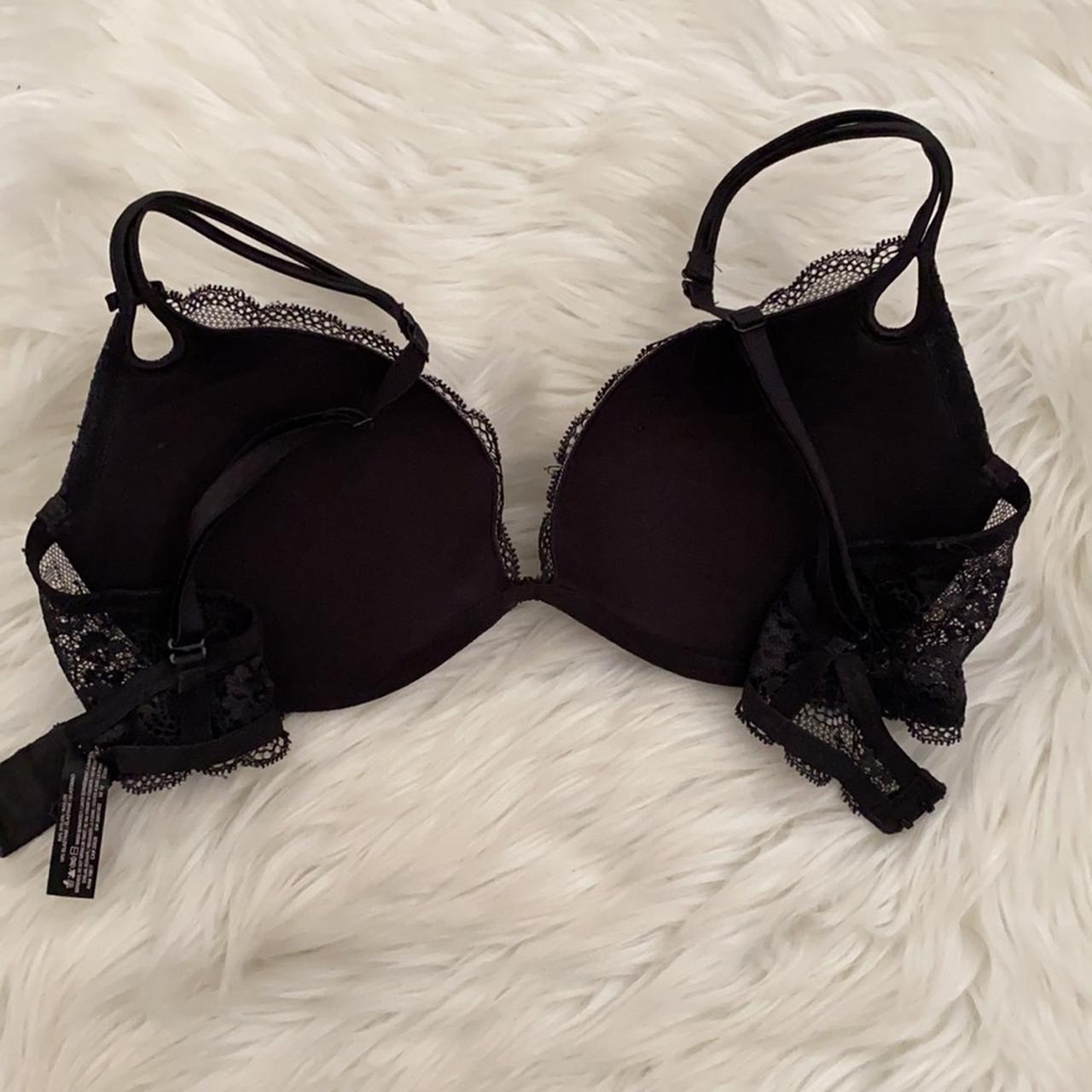 BLACK CORSET SEXY PUSH-UP BRA WIRED GOING OUT - Depop