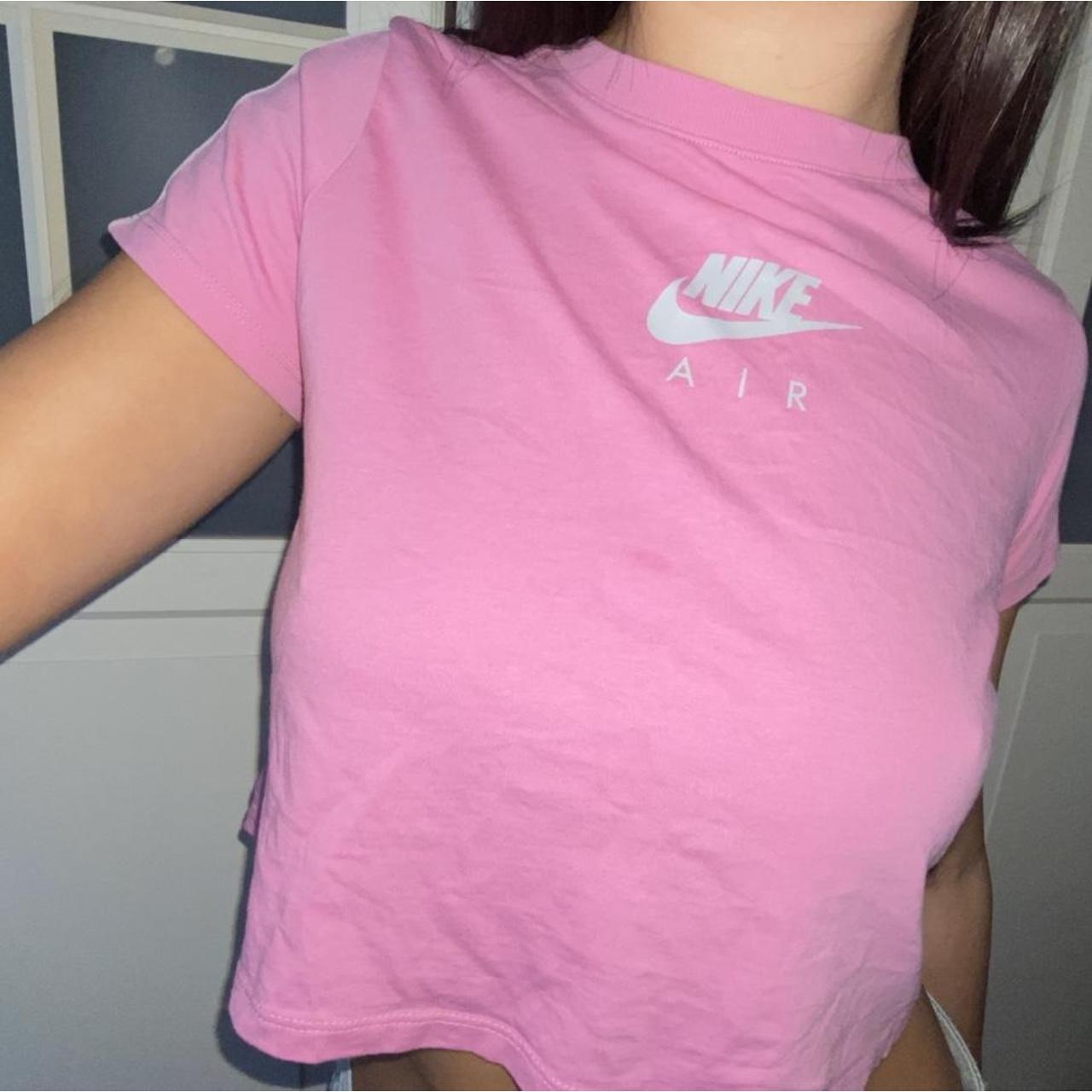 pink nike air max shirt
