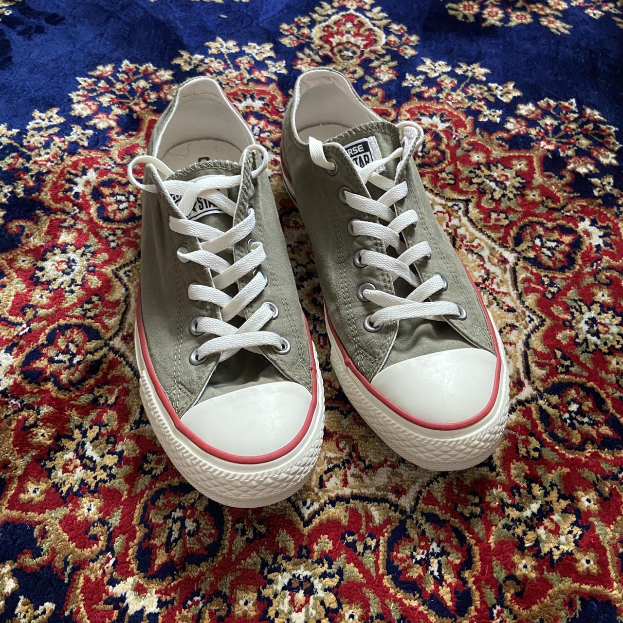 converse rubber rosse