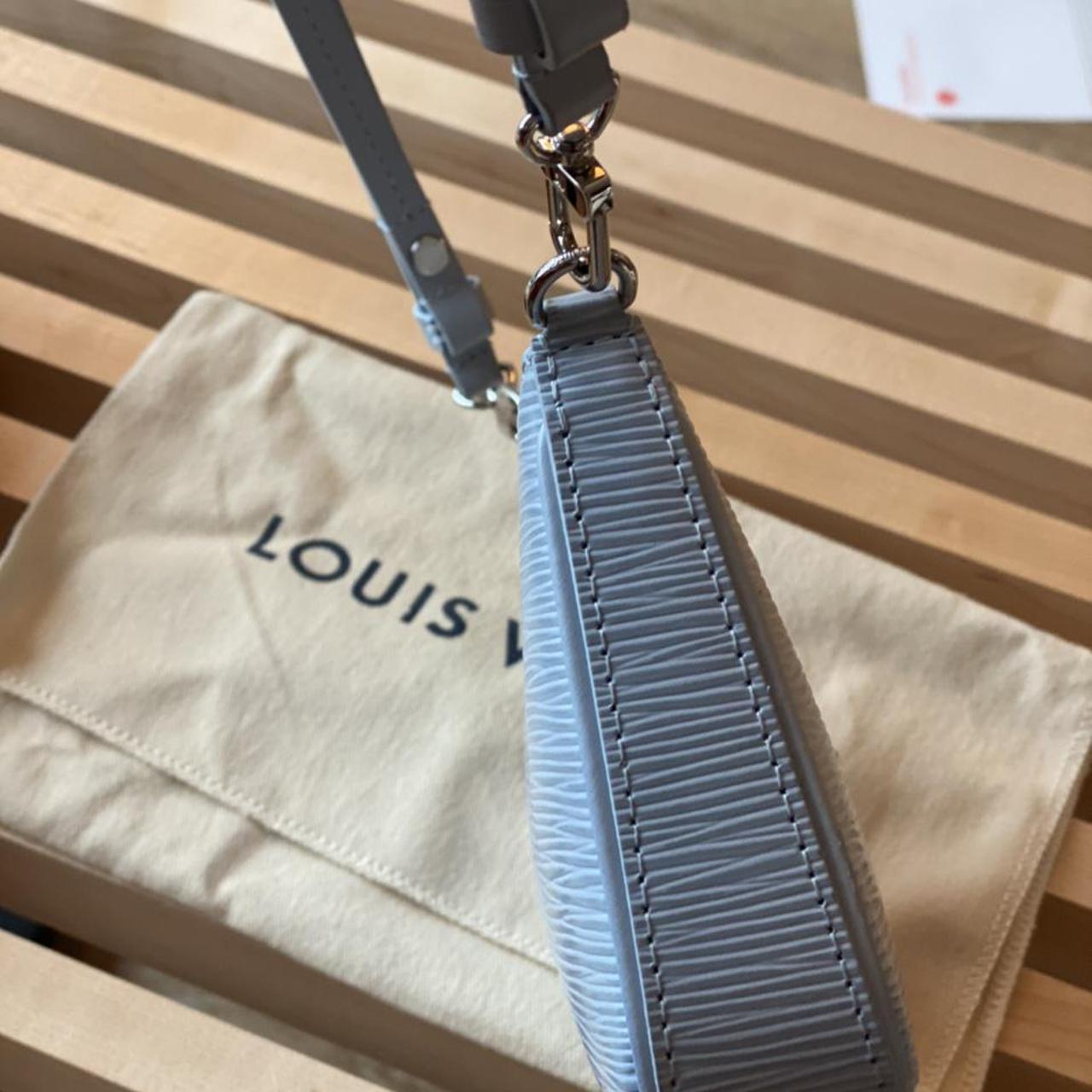 Louis Vuitton, Bags, Louis Vuitton Epi Easy Pouch On Strap Celestial Blue