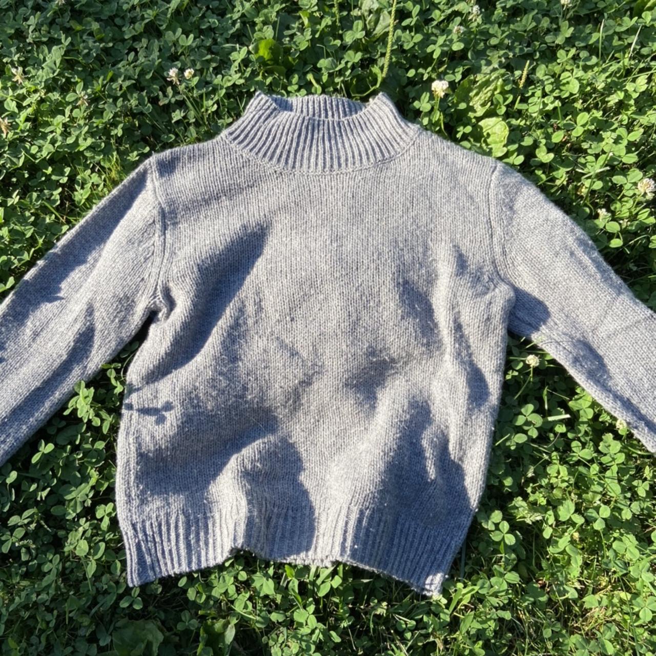 Grey Brandy Melville sweater! ･ﾟ: * ･ﾟ:*worn... - Depop