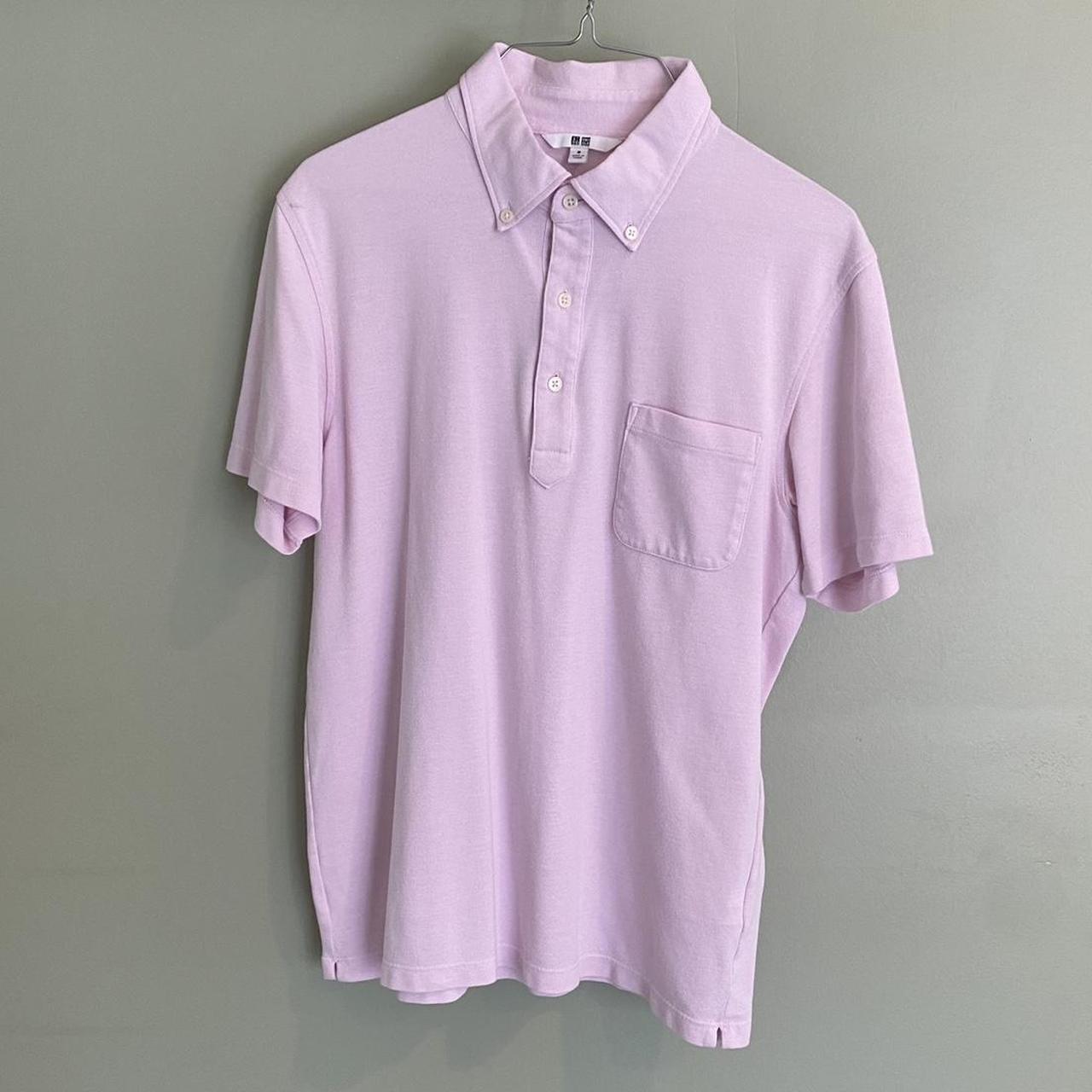 UNIQLO Men's Pink Polo-shirts | Depop