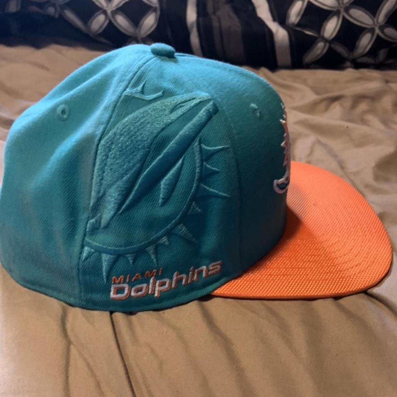New Era 59Fifty NFL Miami Dolphins Football Fitted - Depop