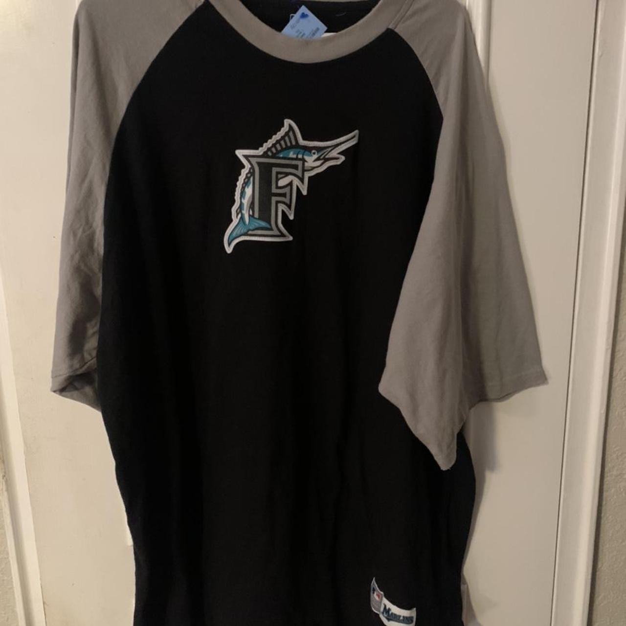 Vintage Florida Marlins Baseball Promo Shirt Adult - Depop