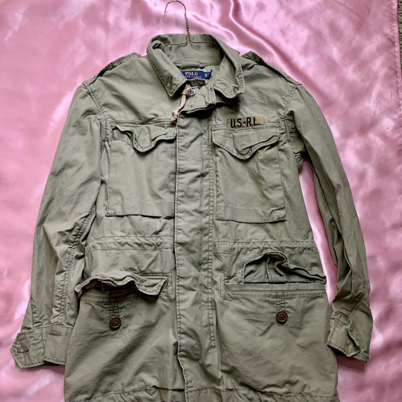 Polo Ralph Lauren army jacket - Depop