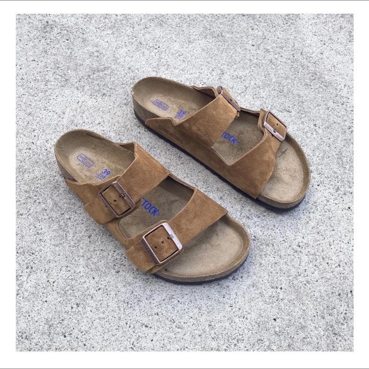 birkenstock arizona sfb mink
