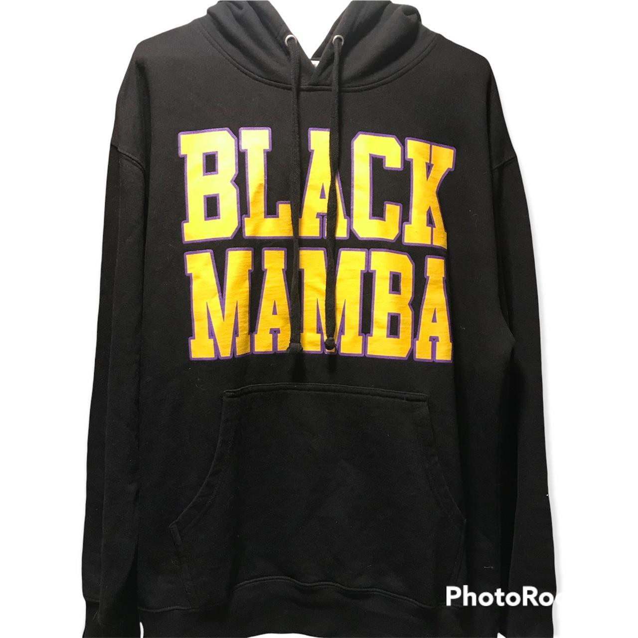 Black mamba kobe hoodie hot sale