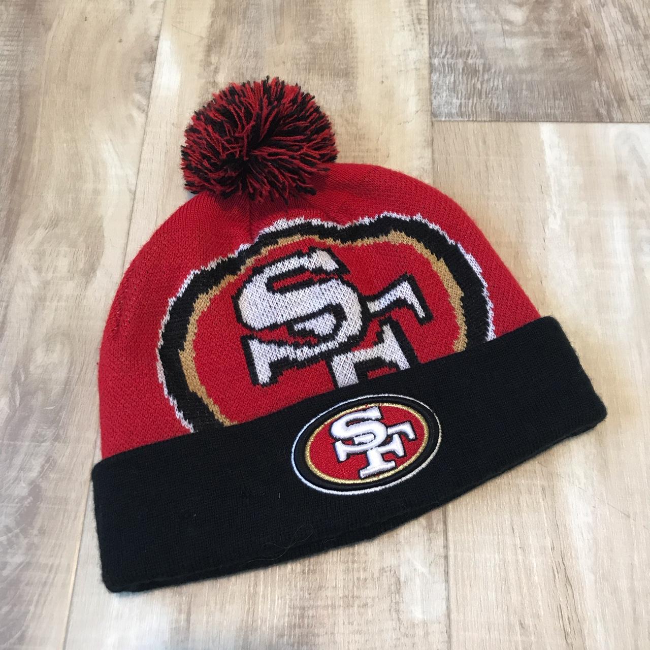 San Francisco 49ers beanie NEW #49ers #SF Mitchell - Depop