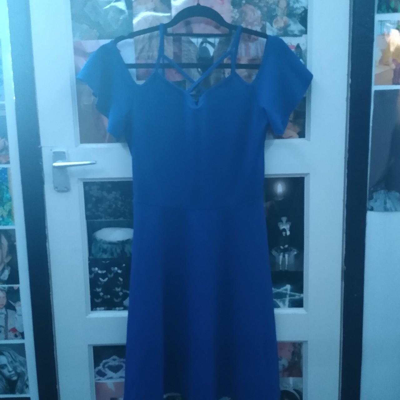 New Look Women's Navy Dress Depop