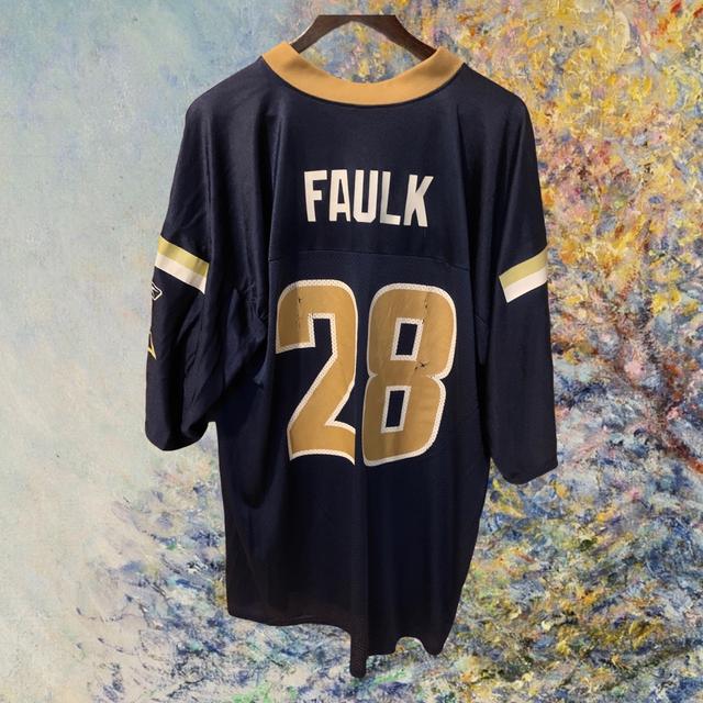 Reebok St. Louis Rams Marshall Faulk On Field - Depop