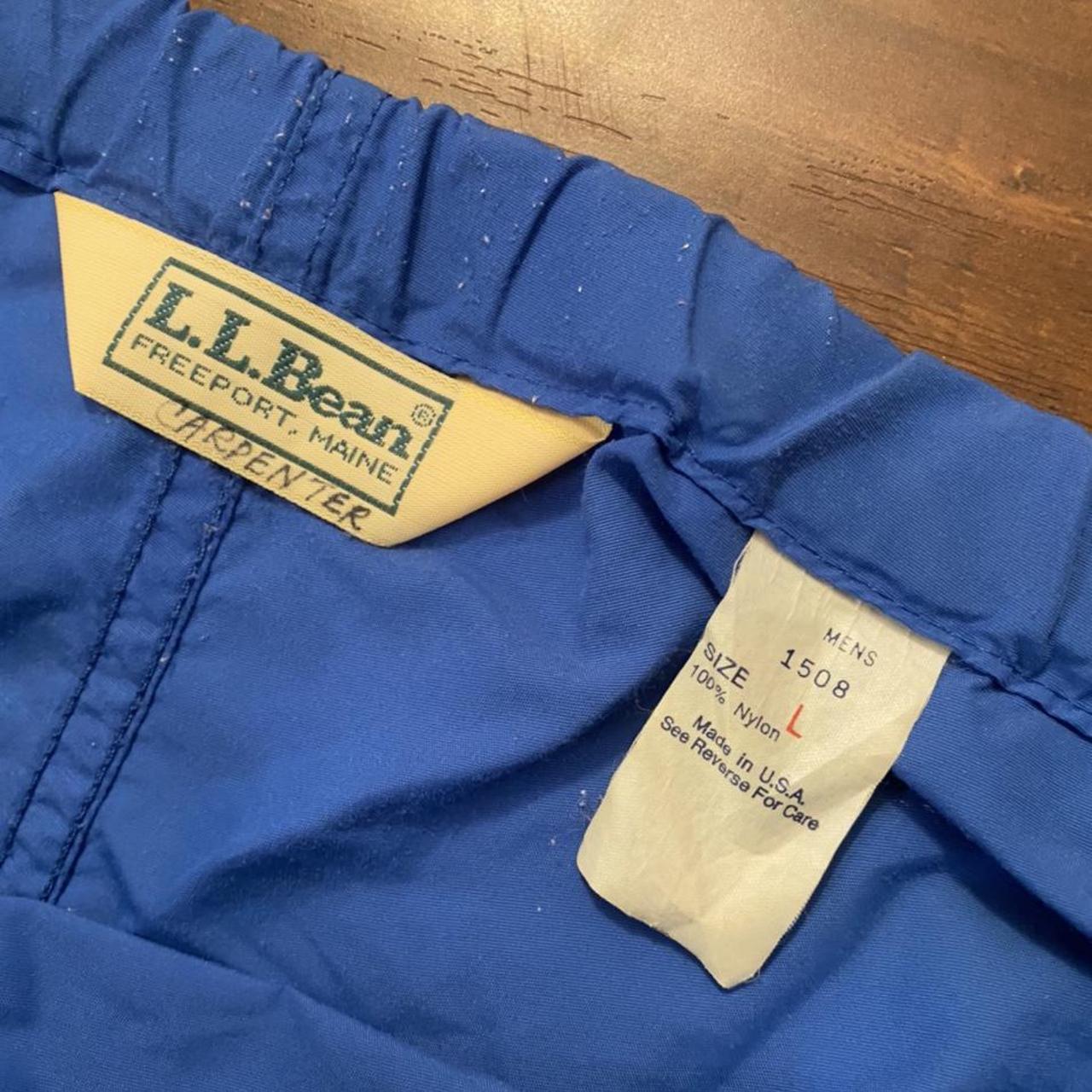 VTG 80’s L.L. Bean Side Zip Down Track Pants, Size:... - Depop