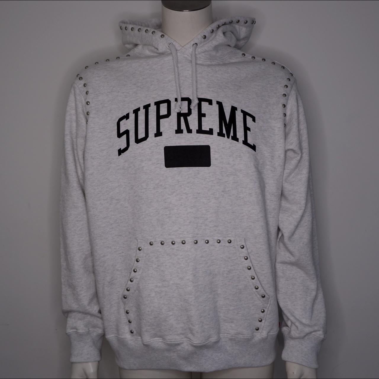 Supreme on sale studded hoodie