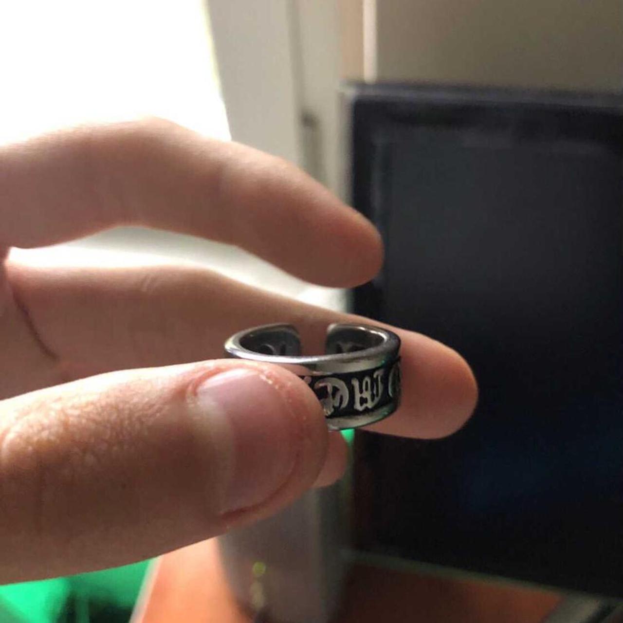 Chrome Hearts Men's Grey Depop