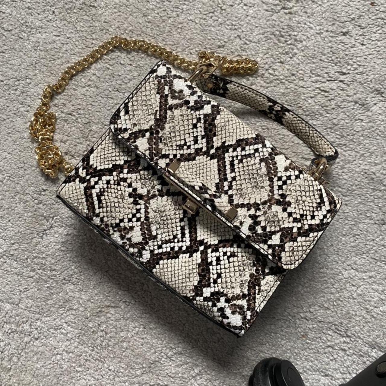 Snakeskin Topshop Handbag TOPSHOP Cute Snakeskin Print Handbag
