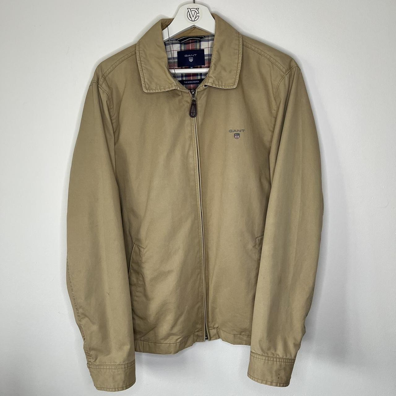Vintage Gant USA jacket⚪️ Beige Gant jacket. Great... - Depop