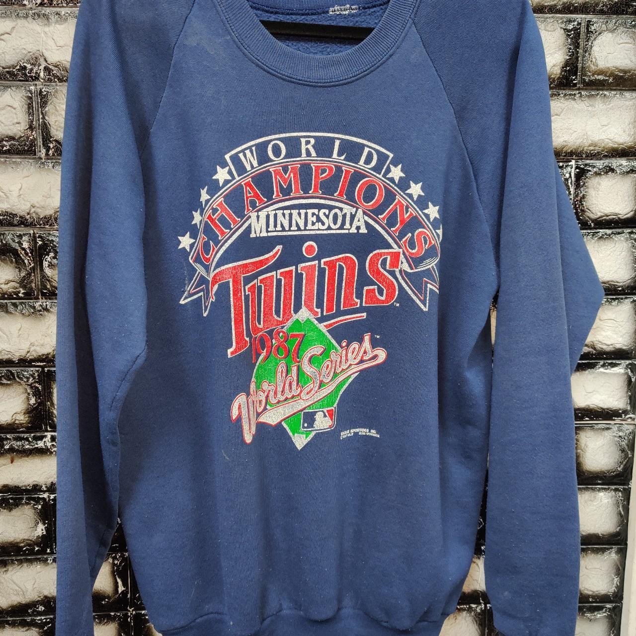 1987 Minnesota Twins World Series Sweatshirt - Men's Medium – Flying Apple  Vintage