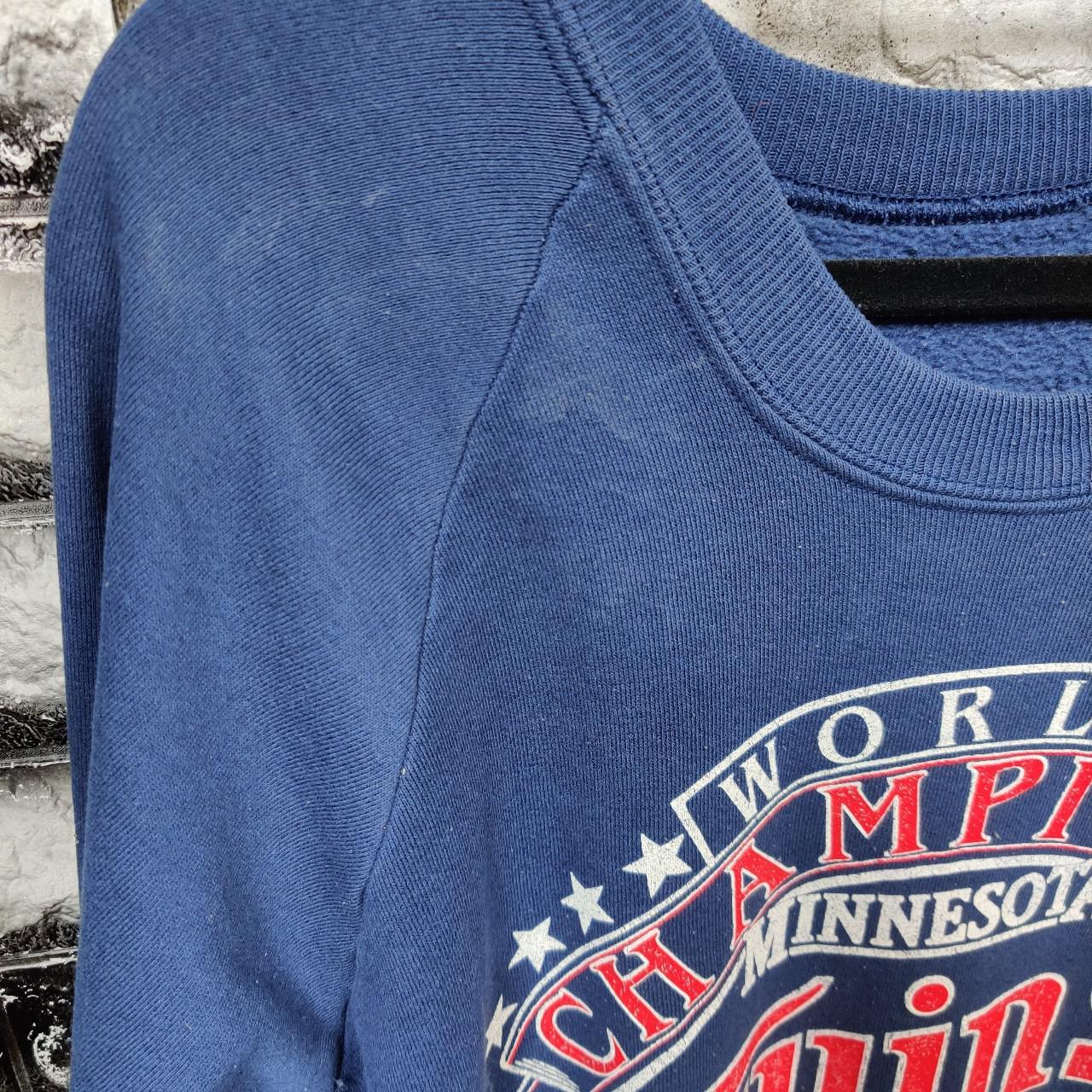 Vintage 1987 Minnesota Twins World Champs Trench Crewneck - M – Rad Max  Vintage