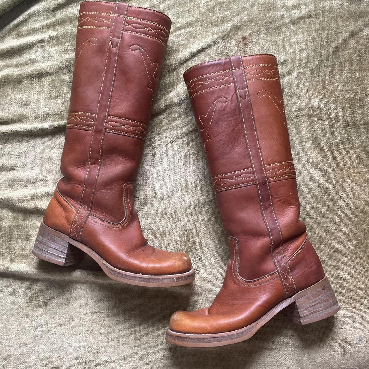 frye platform boots
