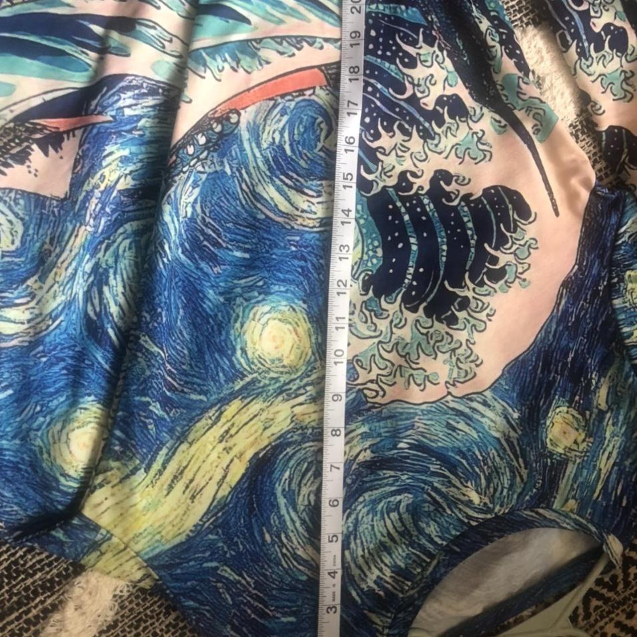 Hokusai X Van Gogh The Great Wave Off Kanagawa Depop