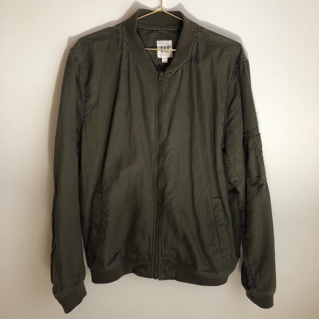 Gap Men's Green Jacket | Depop