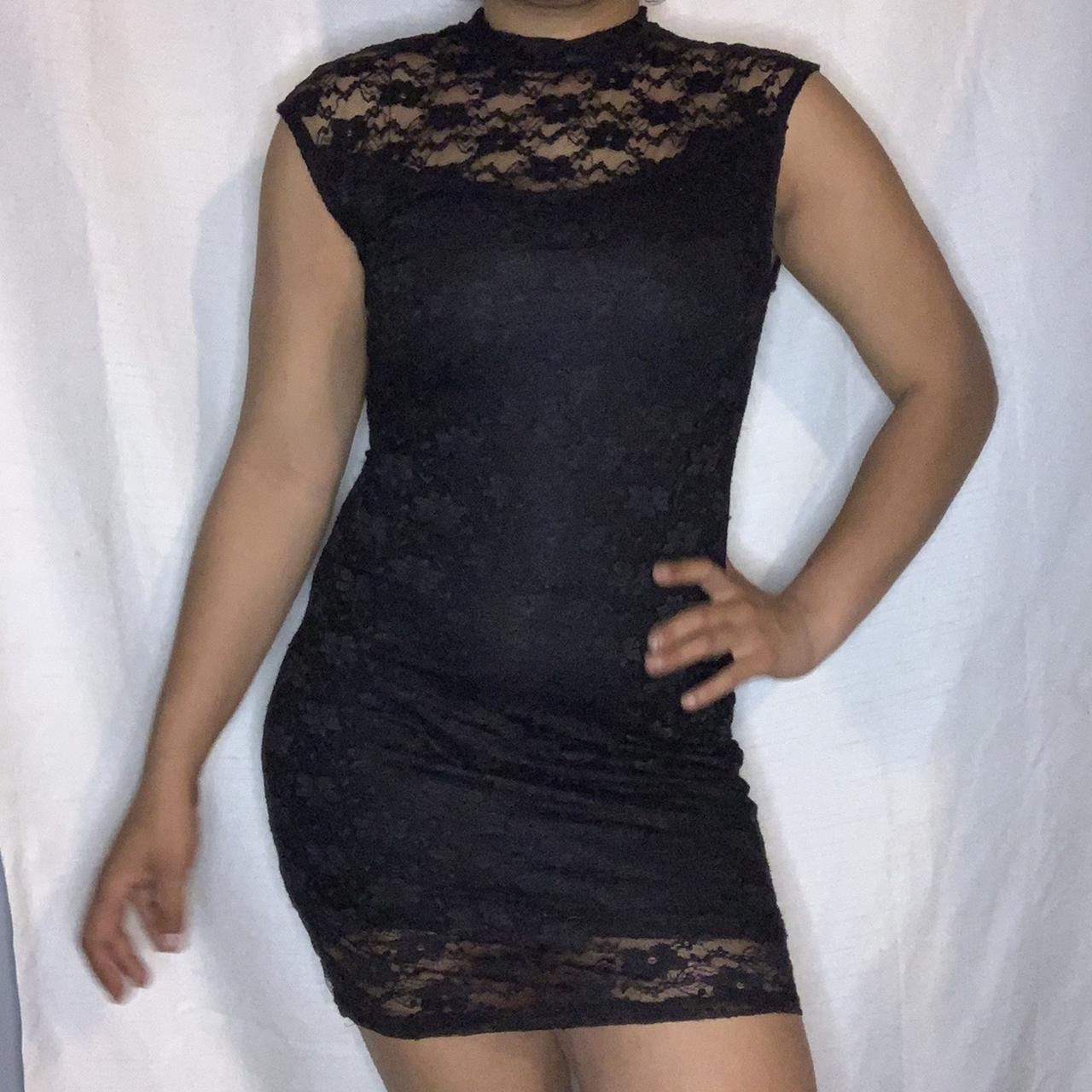 Charlotte russe black lace dress best sale