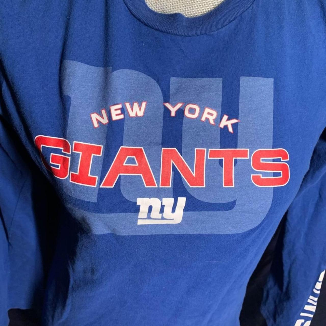 Official NFL NY Giants long-sleeve shirt NEVER worn - Depop