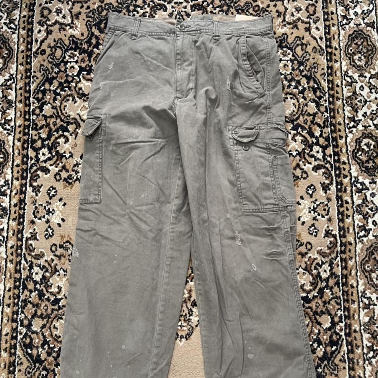 ♻️ Vintage Olive Green Cargo Pants Size 33x34 ♻️ - Depop