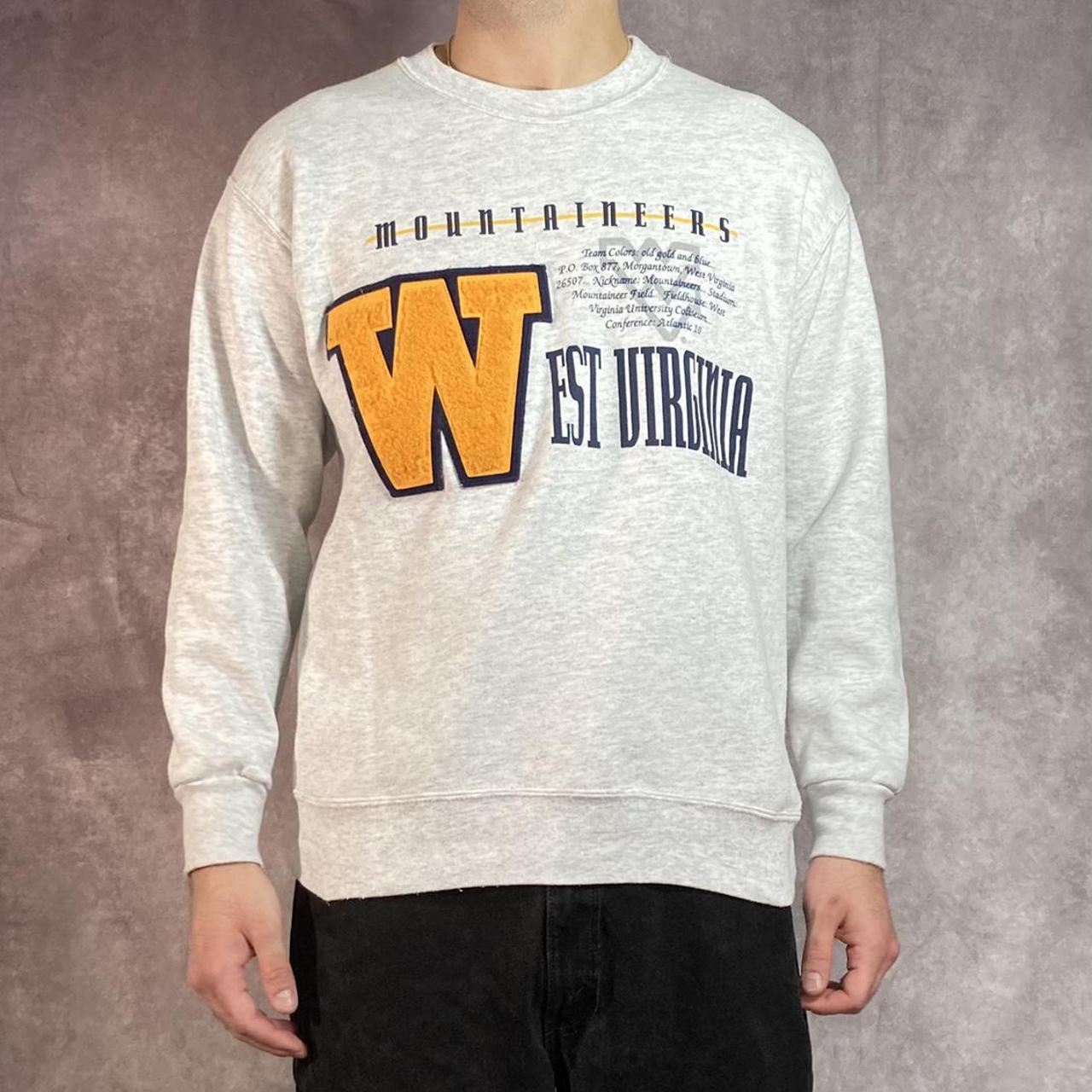 vintage wvu crew neck