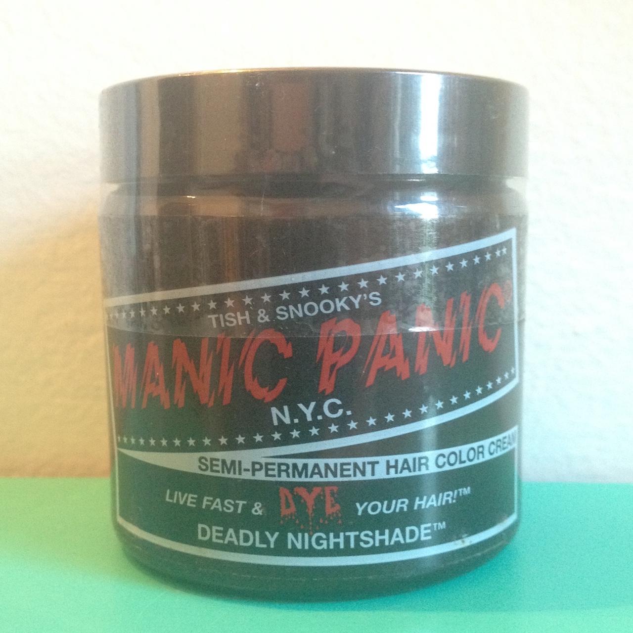 Manic Panic Deadly Nightshade Hair Dye. New old... - Depop