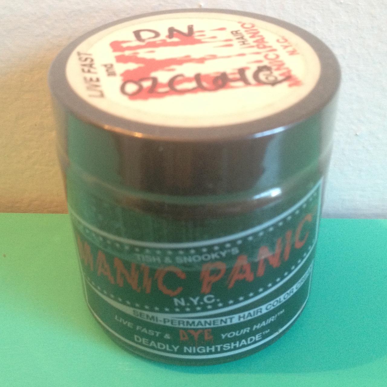 Manic Panic Deadly Nightshade Hair Dye. New old... - Depop