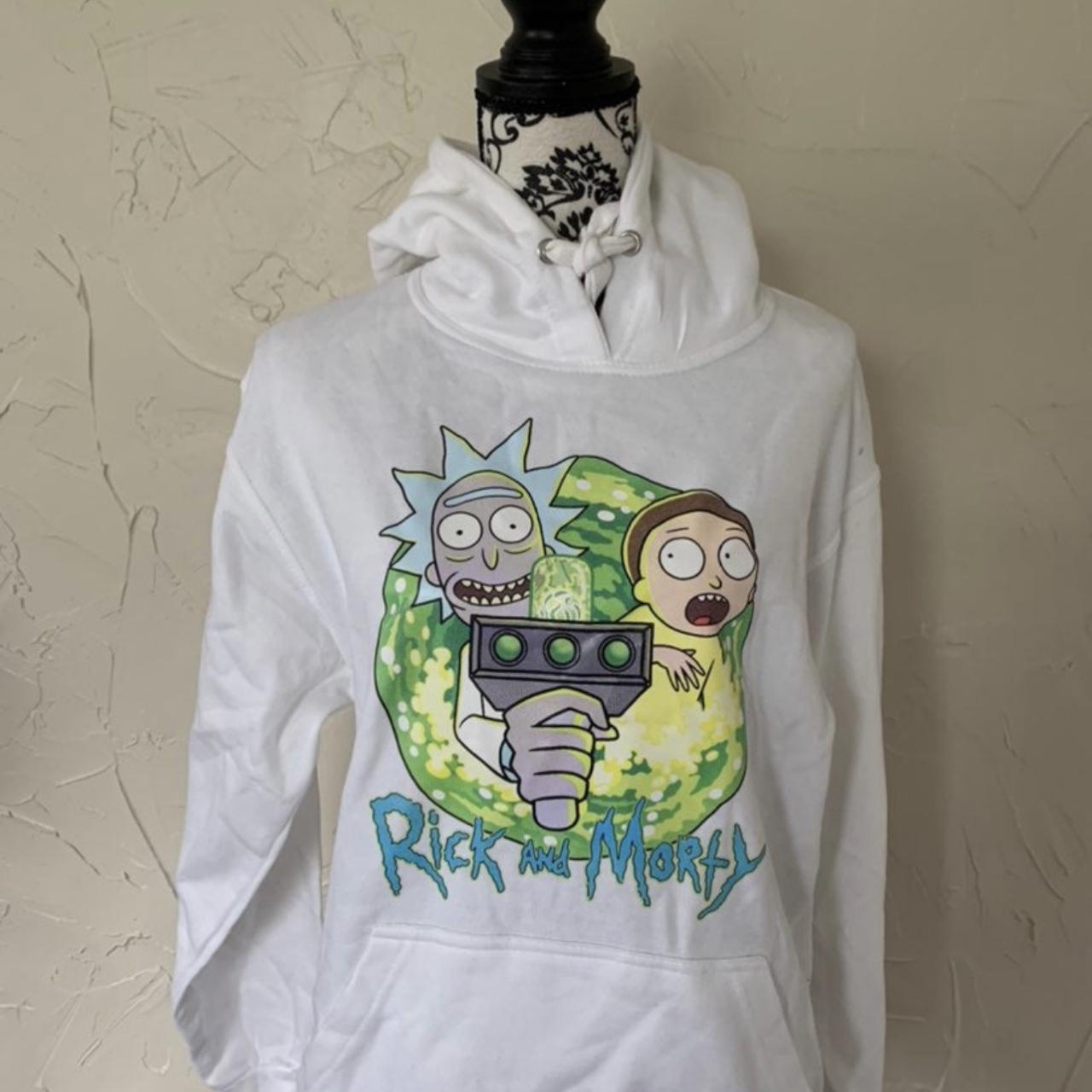 Rick and Morty hoodie Depop