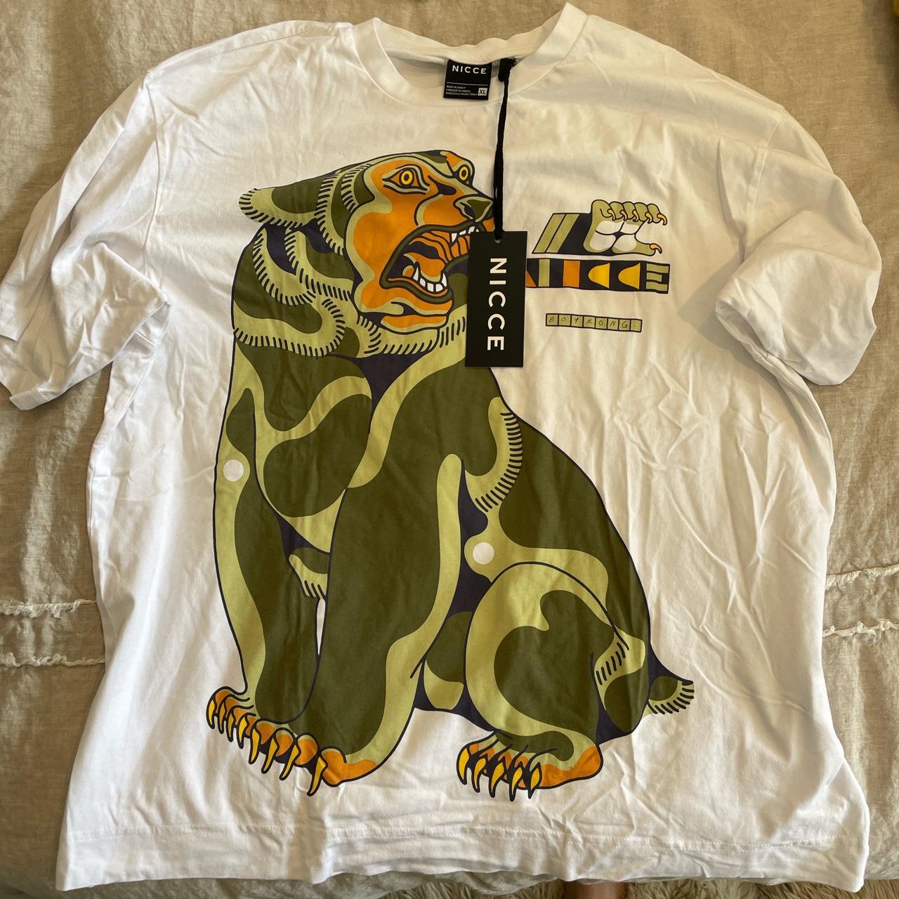 NICCE Men's White T-shirt | Depop