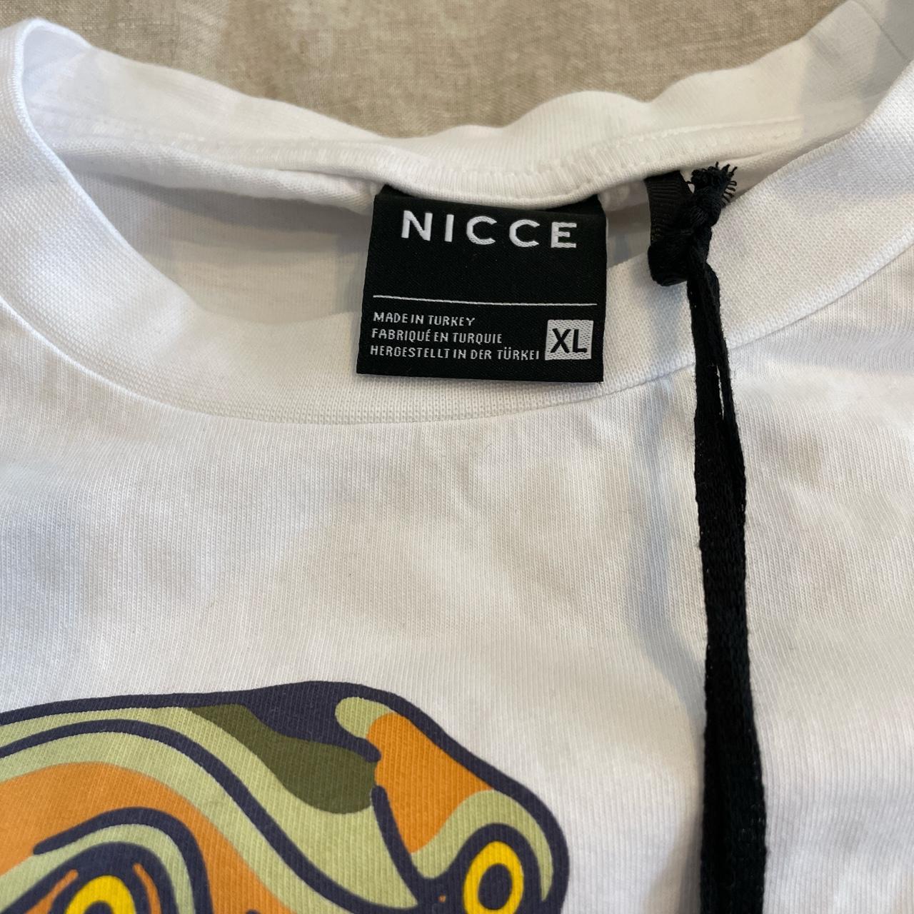 nicce yellow t shirt