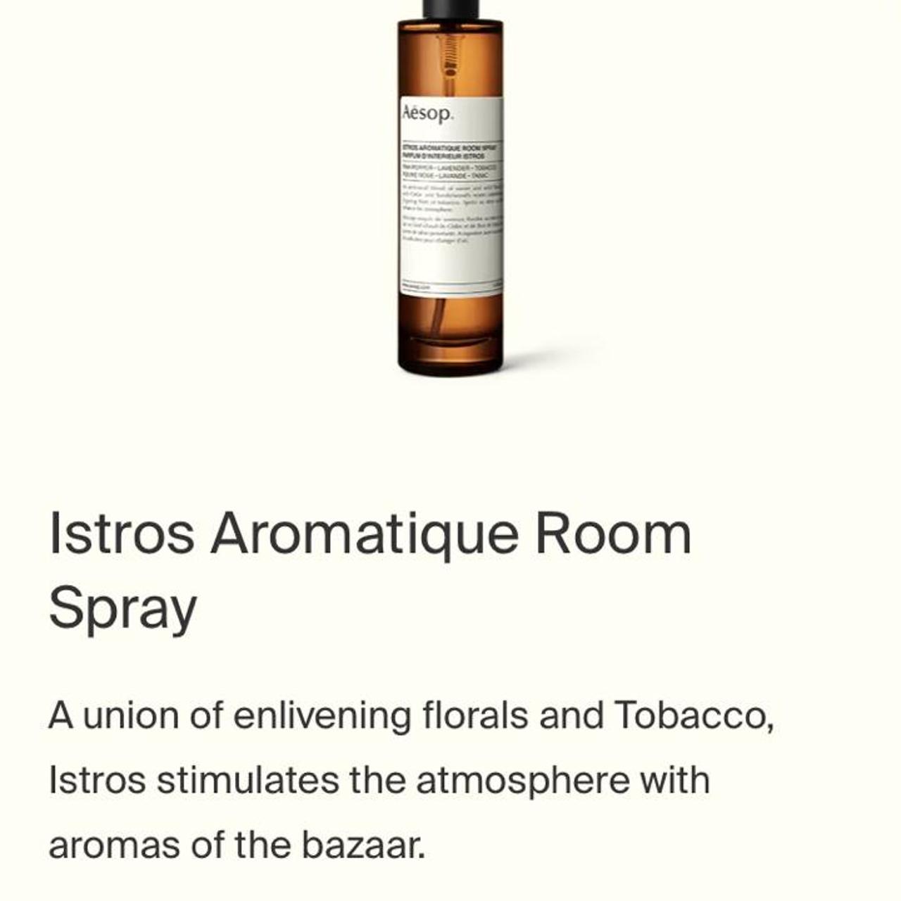 Aesop Istros Aromatic room spray 100 ml 3.4 ounces.... Depop
