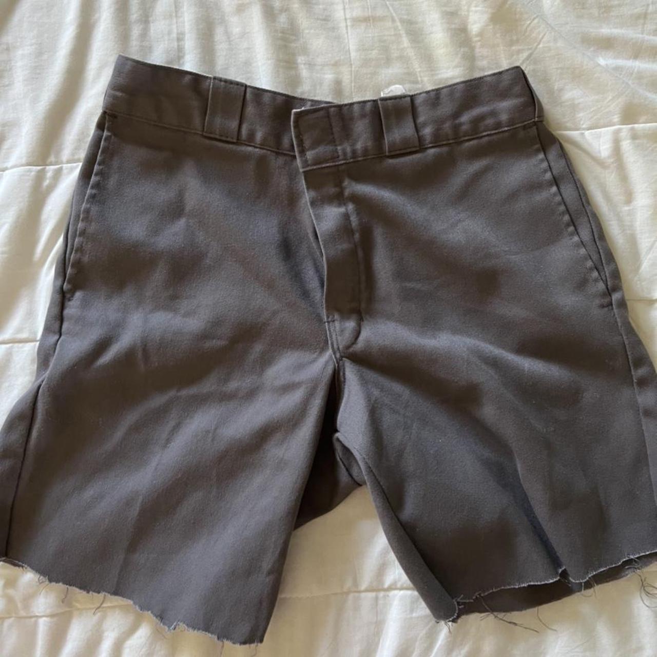Dickies Men's Grey Shorts Depop