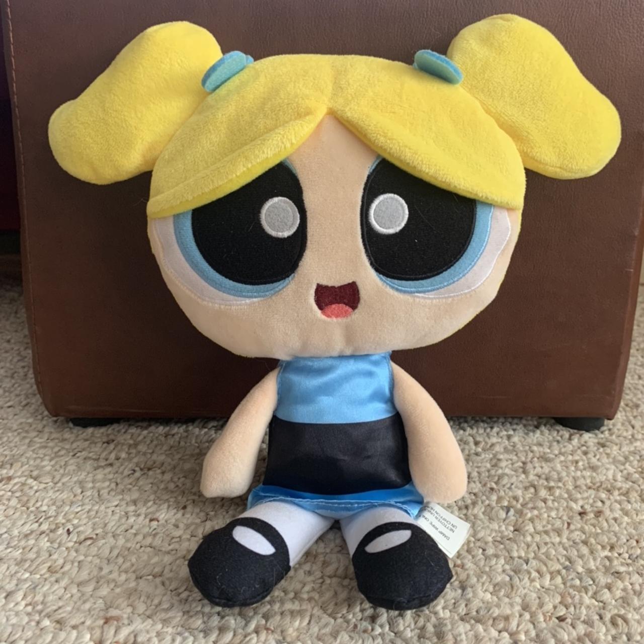 Vintage 1999 Powerpuff Girls Bubbles Plush! In... - Depop