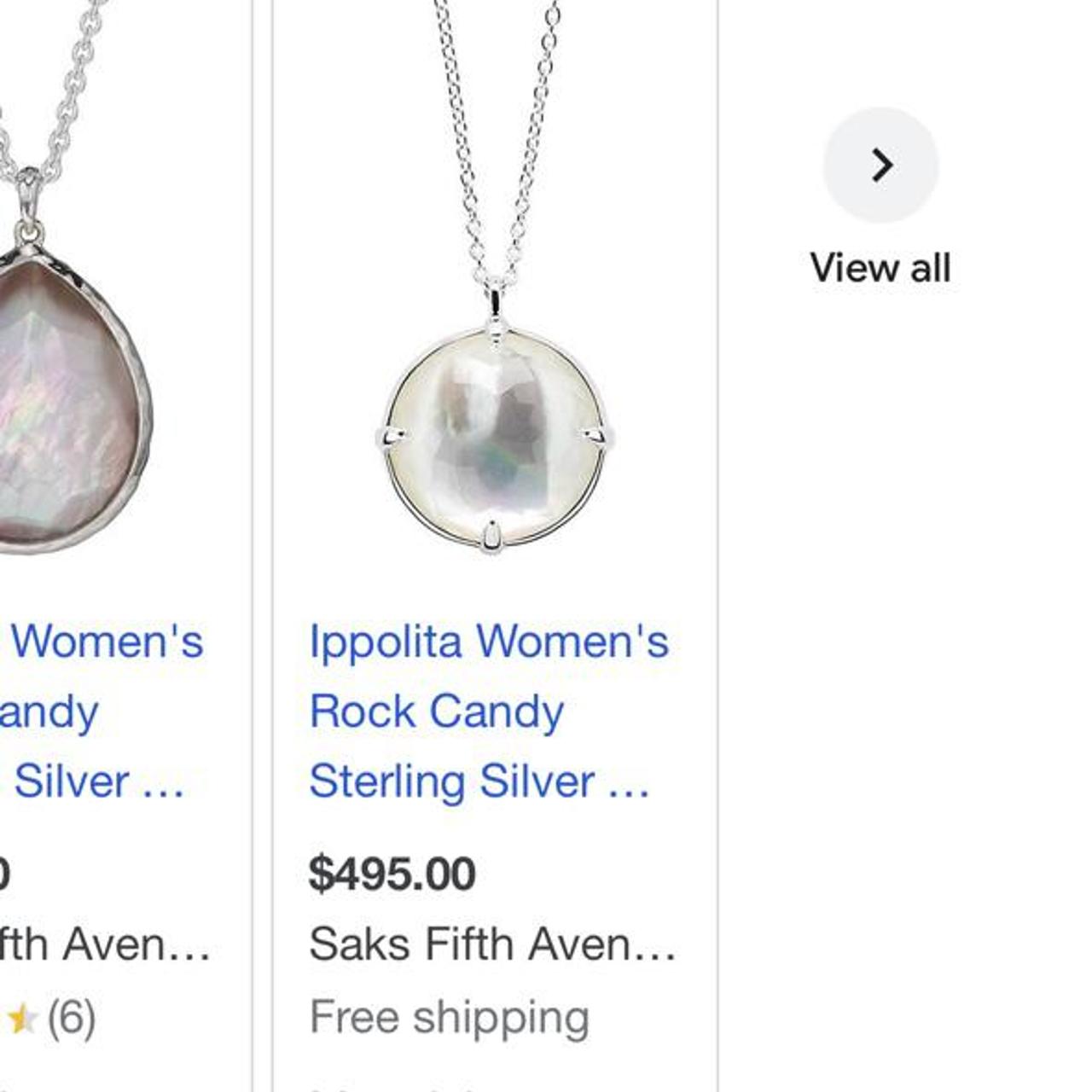 an ippolita rock candy sterling silver necklace… - Depop