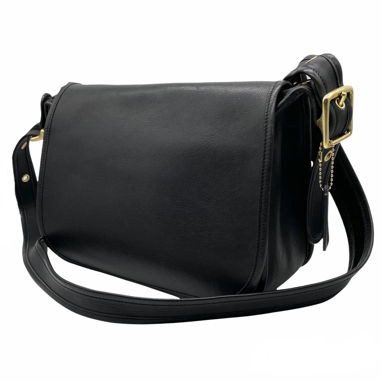 Coach Women's Black and Gold Bag