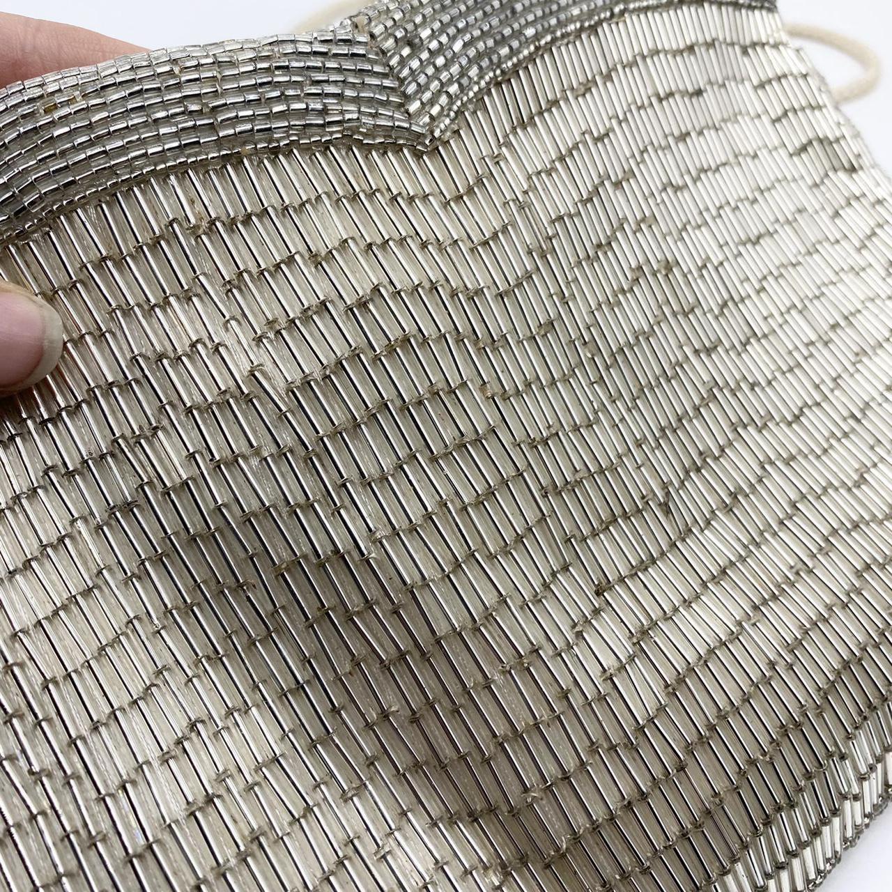 Women's Silver and Grey Bag (3)